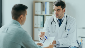 Tratamento com ondas acústicas para disfunção erétil realizado na Clínica Powermen em São Paulo.